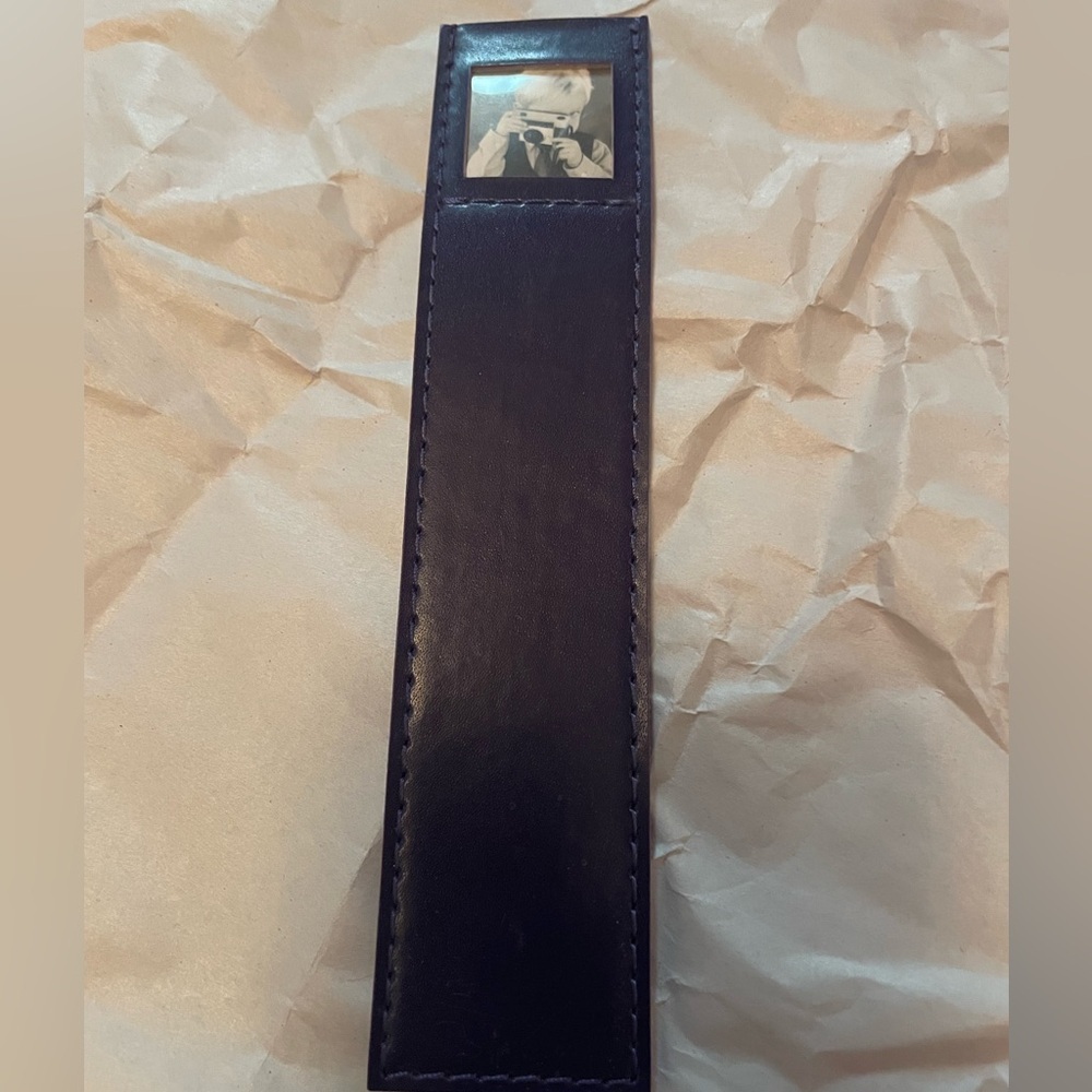 Book mark holds a picture